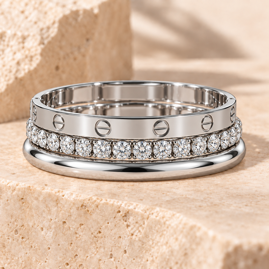 Esclavas de Acero Inoxidable / Stainless Steel Bangles