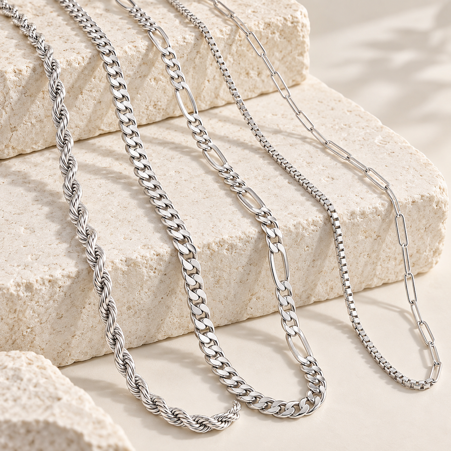 Cadenas de Plata Esterlina / Sterling Silver Chains