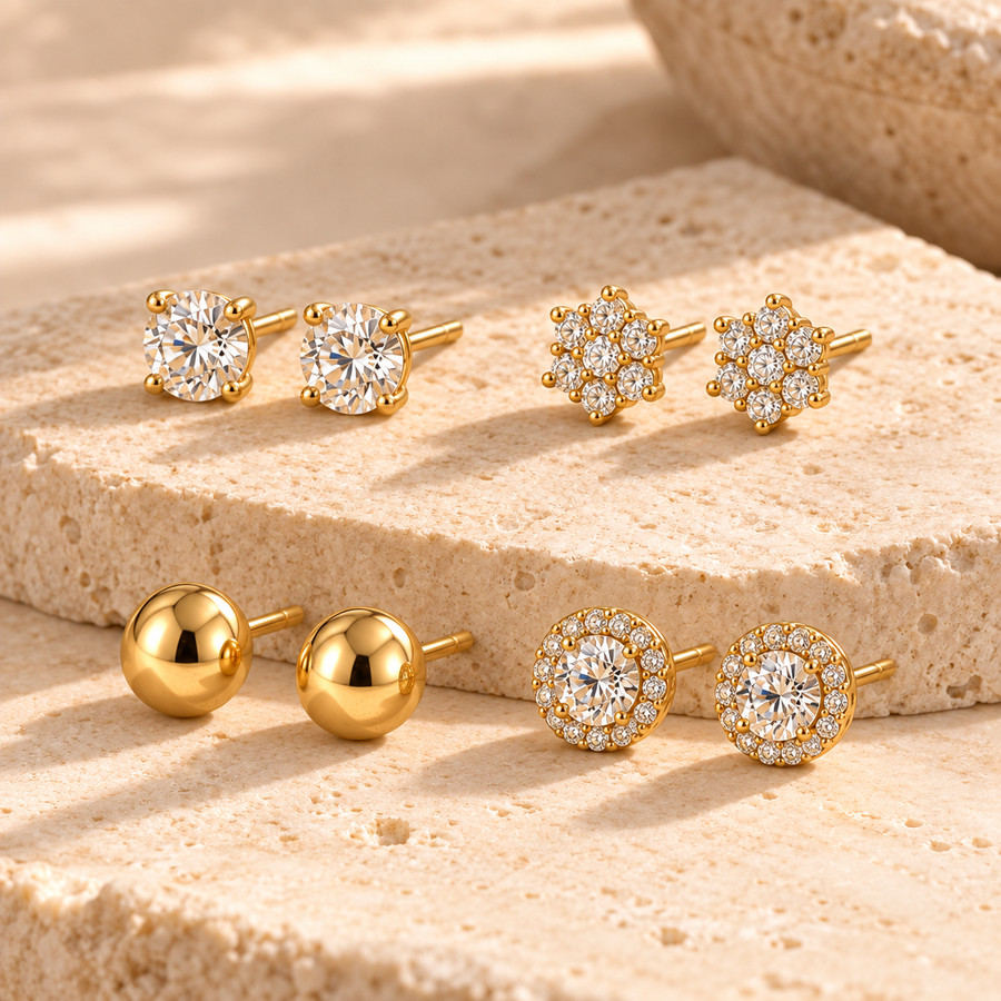 Aretes de Broche / Stud Earrings