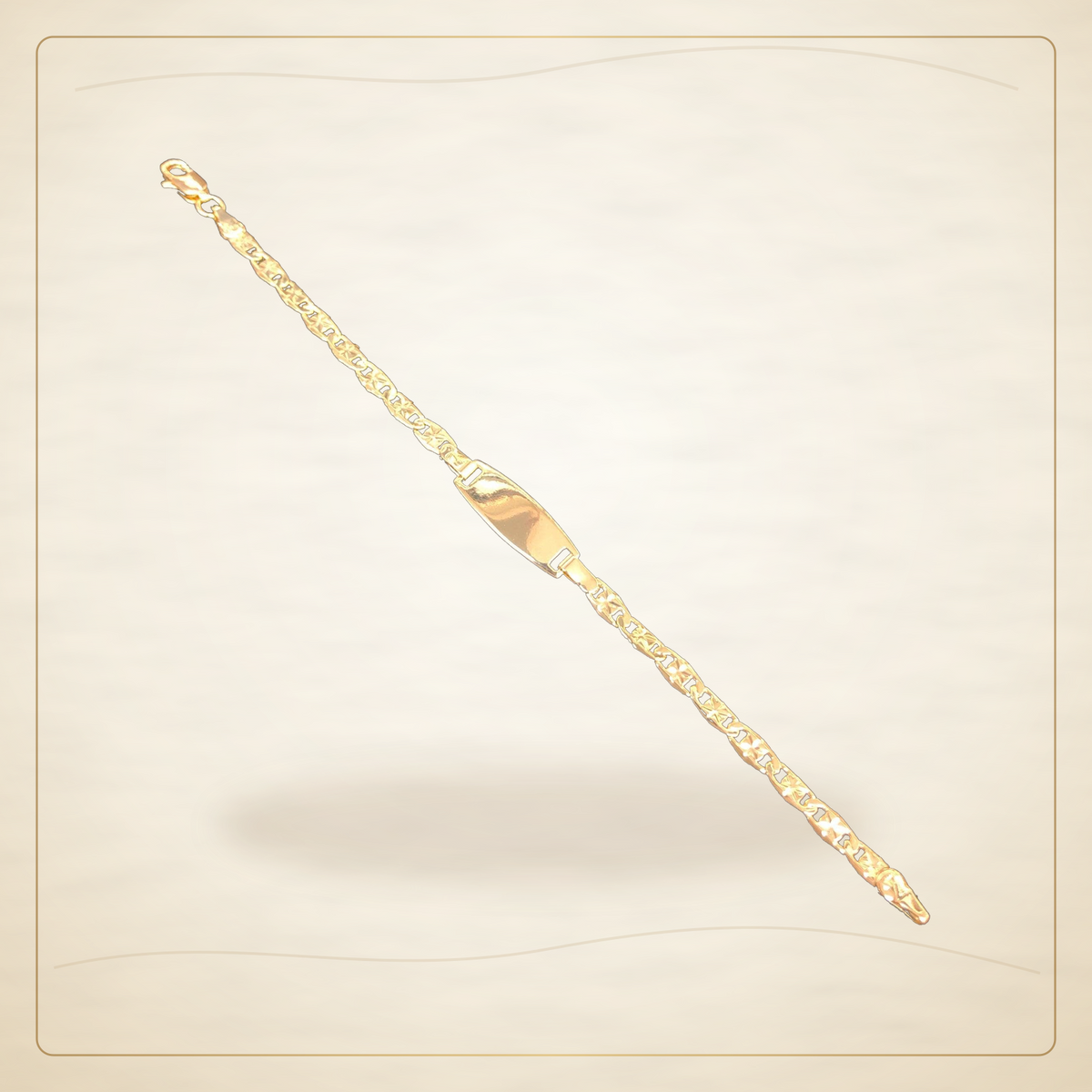 Oro Laminado · Pulsera para Bebé Valentino Kid's ID / Valentino Kid's ID Bracelets (Pack of 6) — Golden Shop 11