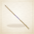 Oro Laminado · Pulsera Venetian Rolx Zirconia ID / Venetian Rolx Zirconia ID Bracelet — Golden Shop 11