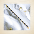 Oro Laminado · Pulsera Lucky Onyx Oval Zirconia / Lucky Onyx Oval CZ Bracelet — Golden Shop 11