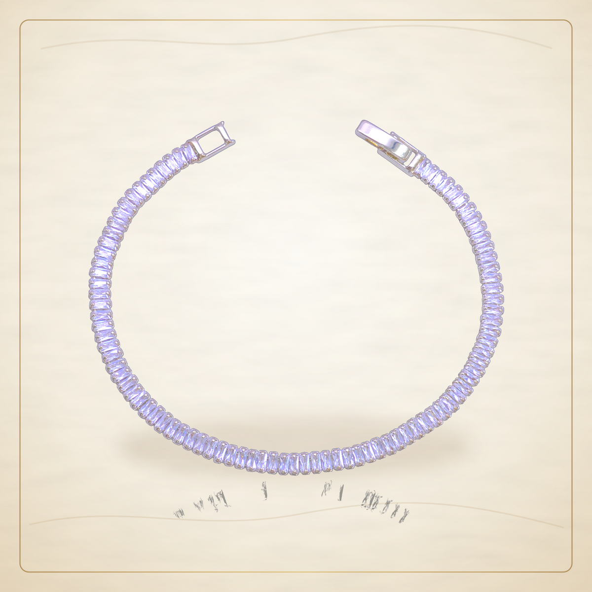 Oro Laminado · Pulsera 3.6mm Viceroy Zirconia Tennis / 3.6mm Viceroy CZ Tennis Bracelet — Golden Shop 11
