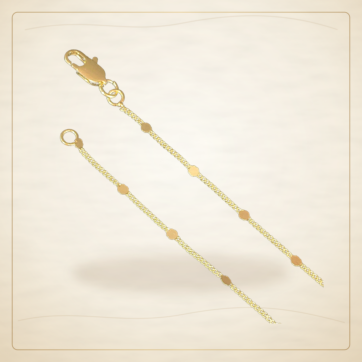 Oro Laminado · Cadena 18K Gold Filled 1.8mm Italia Princess / 18K Gold Filled 1.8mm Italia Princess Chain (Pack of 12) — Golden Shop 11
