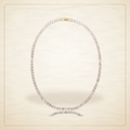 Oro Laminado · Cadena 4mm Zirconia Tennis / 4mm CZ Tennis Necklace — Golden Shop 11