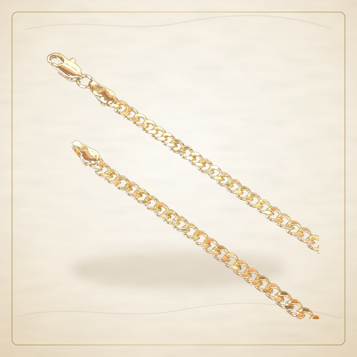 Oro Laminado · Cadena 3.5mm Miami Cuban / 3.5mm Miami Cuban Chain (Pack of 6) — Golden Shop 11