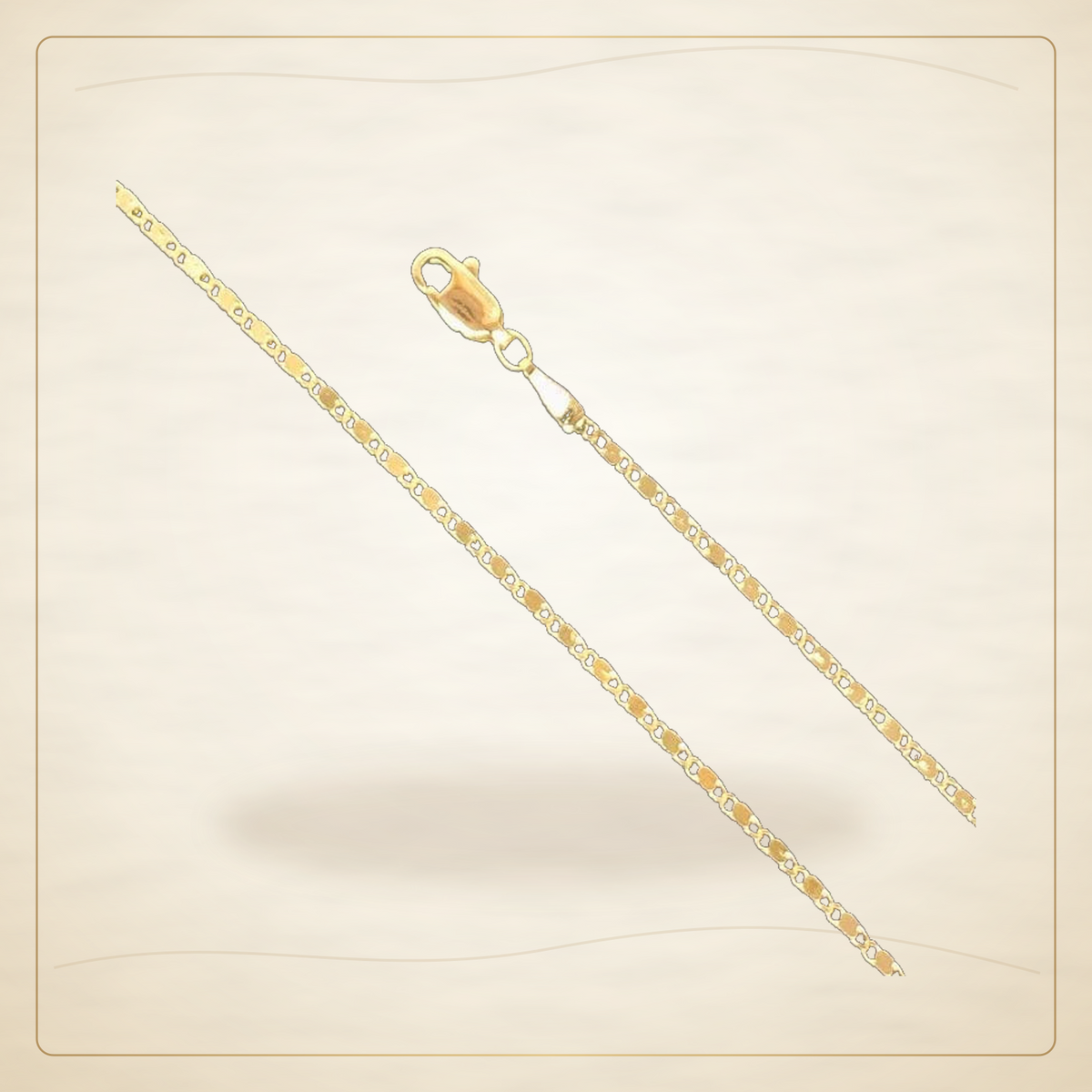 Oro Laminado · Cadena 1.8mm Mirror / 1.8mm Mirror Chain (Pack of 12) — Golden Shop 11