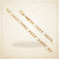 Oro Laminado · Cadena 5.5mm Figaro / 5.5mm Figaro Chain (Pack of 6) — Golden Shop 11