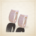 Oro Laminado · Aretes Sunset Glory Zirconia / Sunset Glory Zirconia Earrings — Golden Shop 11
