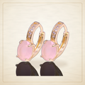 Oro Laminado · Aretes Highland Gem Zirconia / Highland Gem Zirconia Earrings — Golden Shop 11