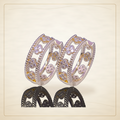 Oro Laminado · Aretes Tokyo Blossom Zirconia / Tokyo Blossom Zirconia Earrings — Golden Shop 11