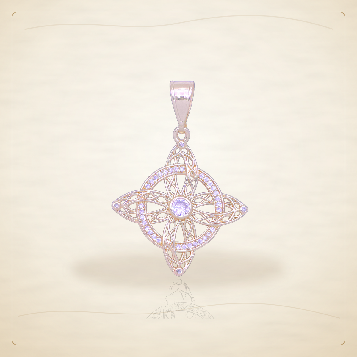 Oro Laminado · Dije Hexefus Witch's Knot Charm / Hexefus Witch's Knot Charm Pendant — Golden Shop 11