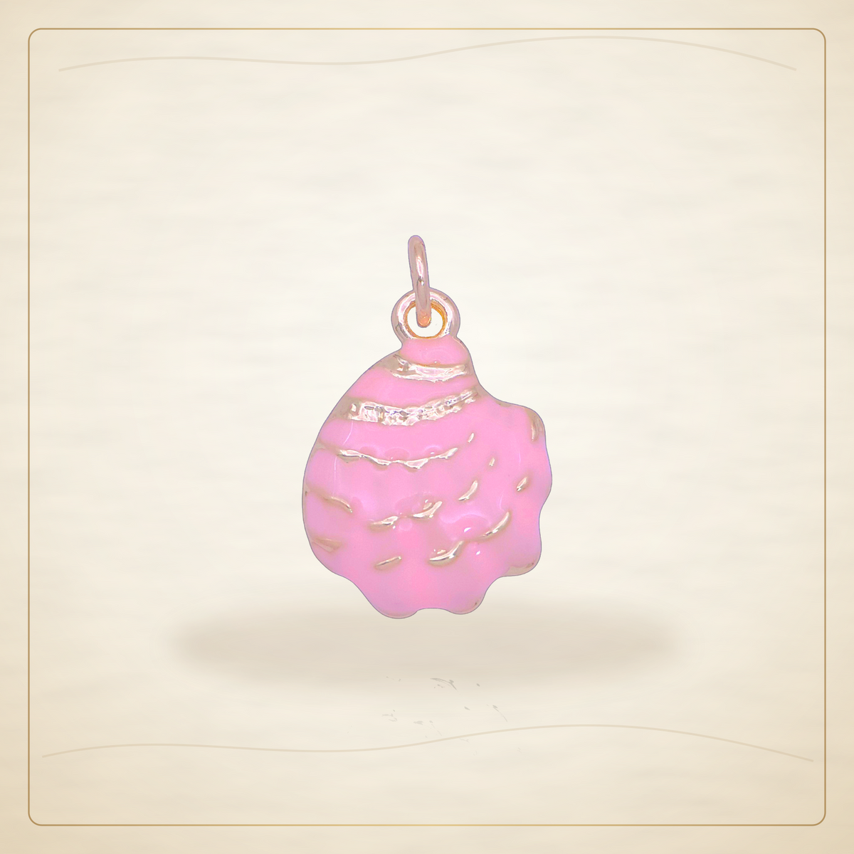 Oro Laminado · Dije DIY Caribbean Shell Charm / DIY Caribbean Shell Charm Pendant — Golden Shop 11