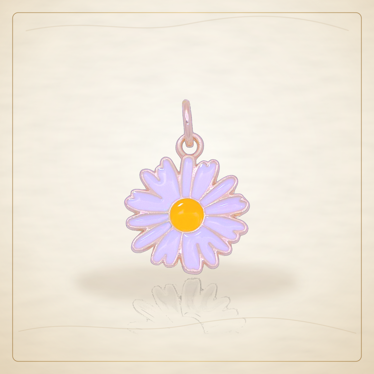 Oro Laminado · Dije DIY Wild Flower Charm / DIY Wild Flower Charm Pendant — Golden Shop 11