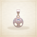 Oro Laminado · Dije Zirconia Football Soccer / Zirconia Football Soccer Pendant — Golden Shop 11