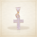 Oro Laminado · Dije Kings Eternity Crown Cross / Kings Eternity Crown Cross Pendant — Golden Shop 11