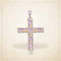 Oro Laminado · Dije Angels Cross Zirconia / Angels Cross Zirconia Pendant — Golden Shop 11