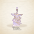 Oro Laminado · Dije Archangel Zirconia / Archangel Zirconia Pendant — Golden Shop 11