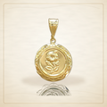 Oro Laminado · Dije Rose Locket / Rose Locket Pendant — Golden Shop 11