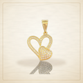 Oro Laminado · Dije Infinity Heart Love / Infinity Heart Love Pendant — Golden Shop 11