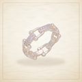 Oro Laminado · Anillo Swiss Pave U-Link Zirconia / Swiss Pave U-Link Zirconia Ring — Golden Shop 11