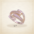 Oro Laminado · Anillo Adjustable Gemini Zirconia / Adjustable Gemini Zirconia Ring — Golden Shop 11