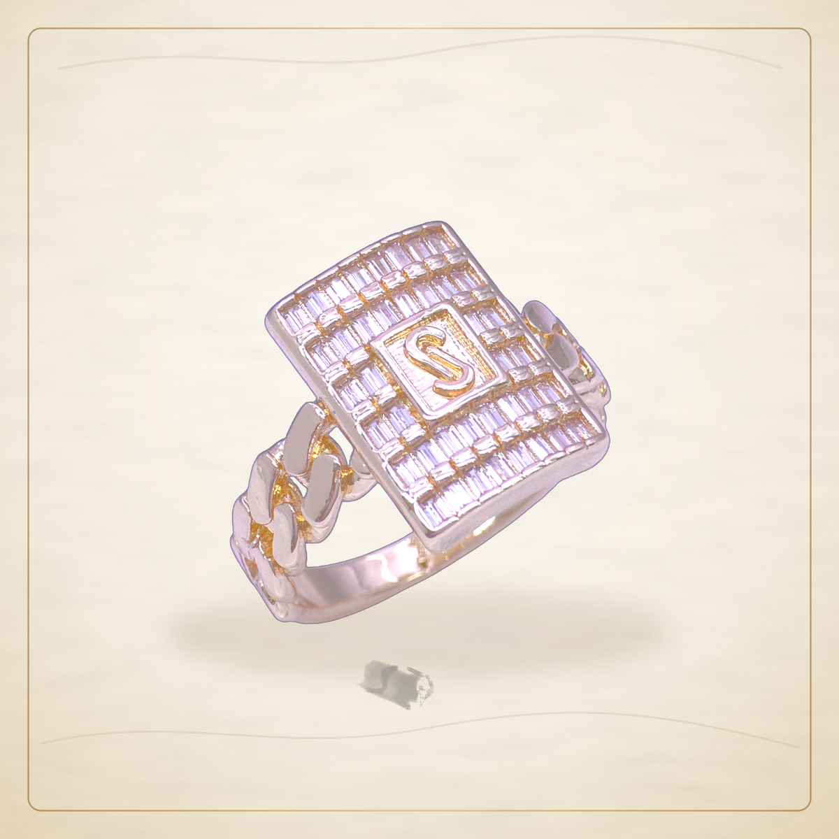 Oro Laminado · Anillo Moroccan Princess Zirconia / Moroccan Princess Zirconia Ring — Golden Shop 11