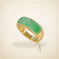 Oro Laminado · Anillo Imperial Grace Jade / Imperial Grace Jade Ring — Golden Shop 11