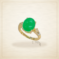 Oro Laminado · Anillo Paradise Happiness Jade / Paradise Happiness Jade Ring — Golden Shop 11