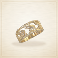 Oro Laminado · Anillo Rising African Bull Elephant / Rising African Bull Elephant Ring — Golden Shop 11