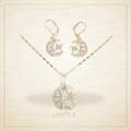 Oro Laminado · Set Celestial Lunar Moon Zirconia / Celestial Lunar Moon Zirconia Set — Golden Shop 11