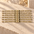 Gold Filled Figaro ID Bracelet (Pack of 6)